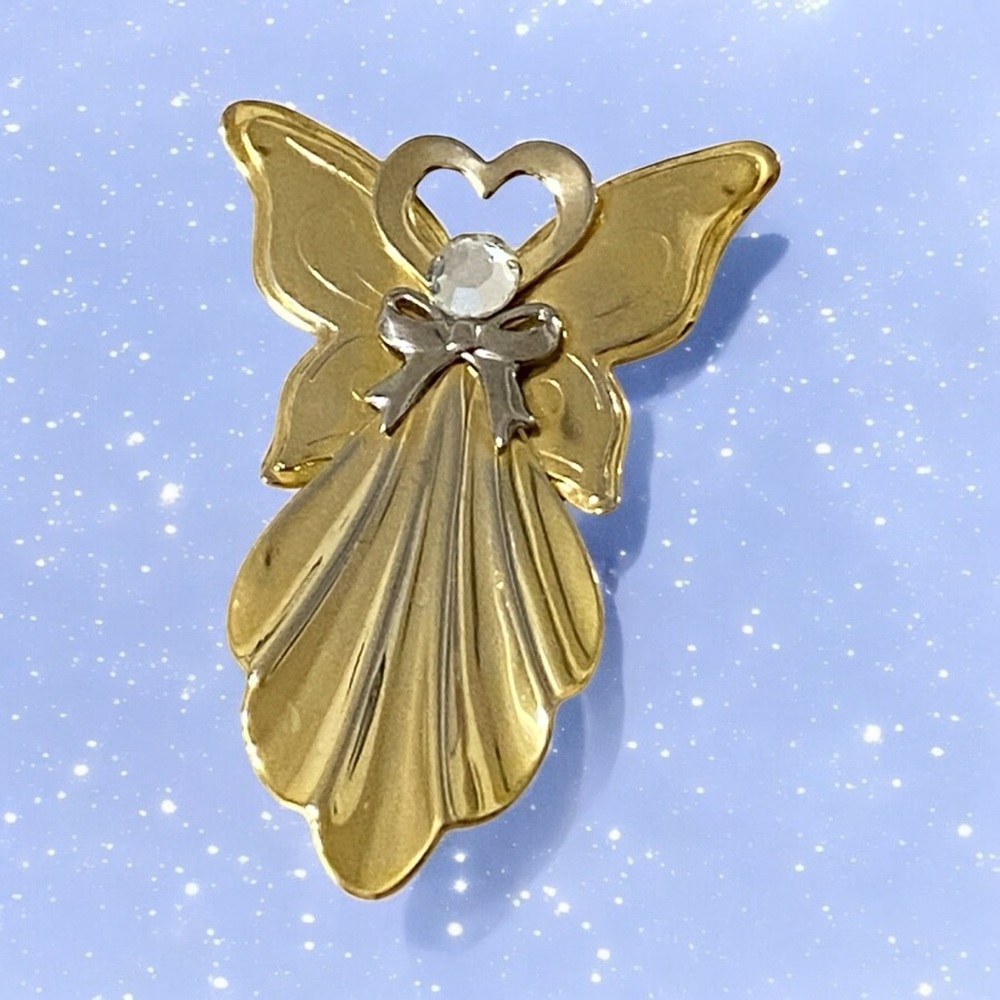 😇 Signed Jane Davis Angel 😇 of Love pin